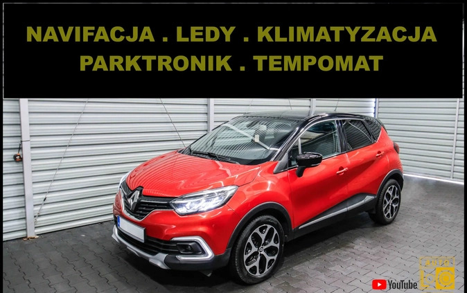 renault captur lubuskie Renault Captur cena 58999 przebieg: 63000, rok produkcji 2017 z Serock